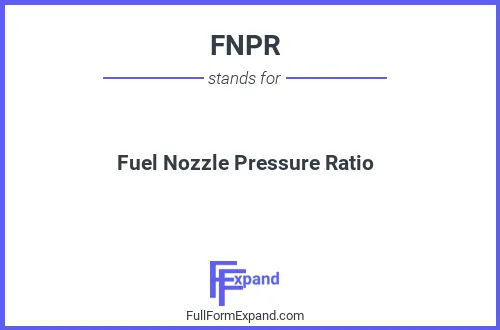 Full form of FNPR