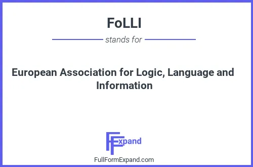 Full form of FoLLI