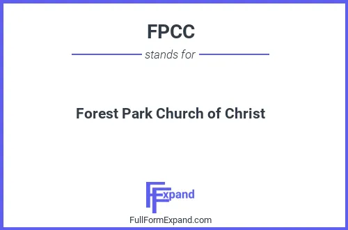 Full form of FPCC