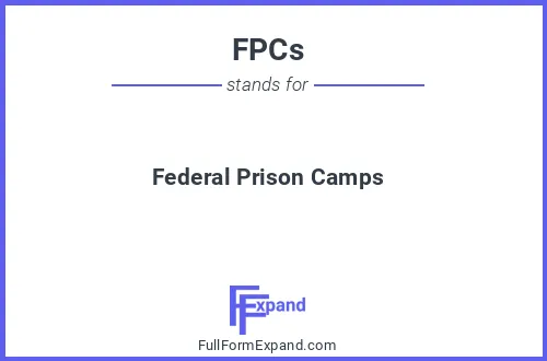Full form of FPCs