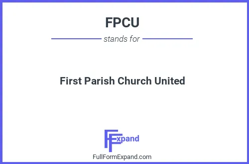 Full form of FPCU
