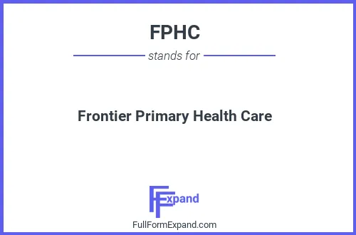 Full form of FPHC