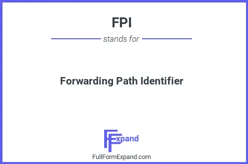 Full form of FPI