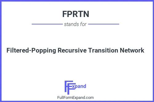Full form of FPRTN