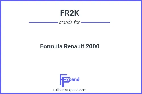 Full form of FR2K