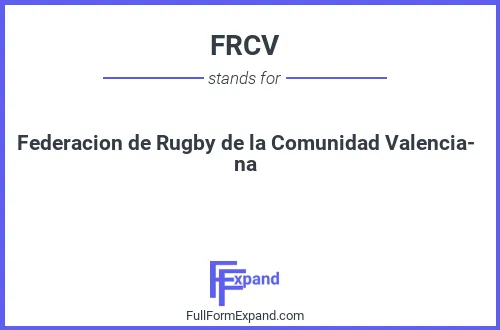 Full form of FRCV