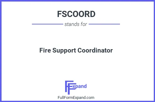 Full form of FSCOORD