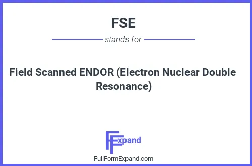 Full form of FSE