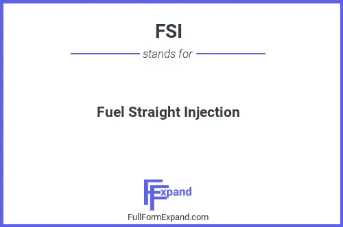 Full form of FSI