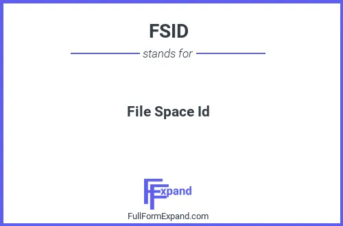 Full form of FSID