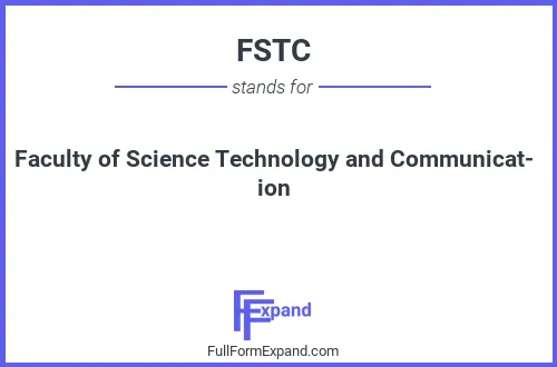 Full form of FSTC