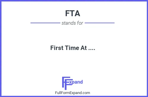 Full form of FTA