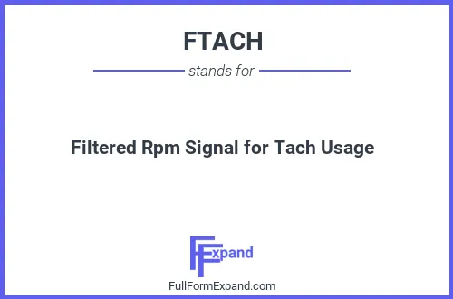 Full form of FTACH