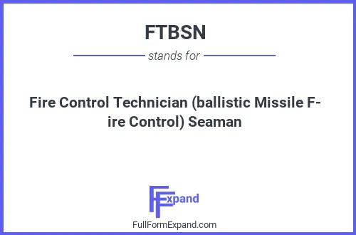 Full form of FTBSN