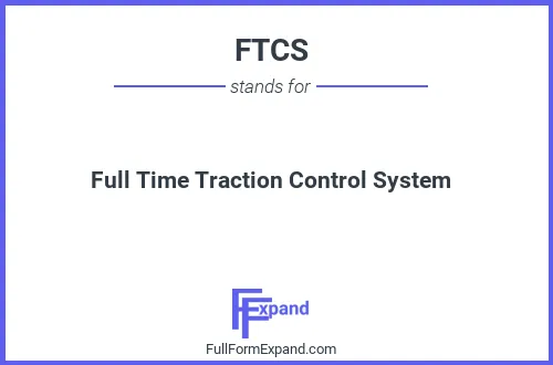 Full form of FTCS