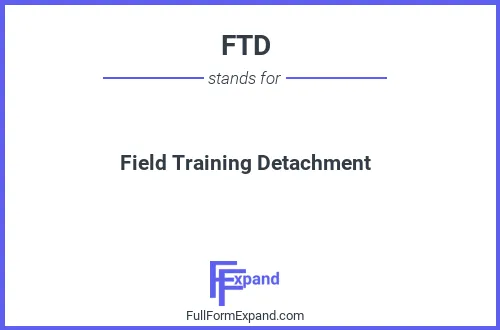 Full form of FTD