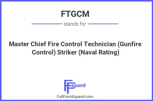 Full form of FTGCM