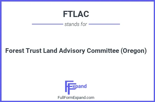 Full form of FTLAC