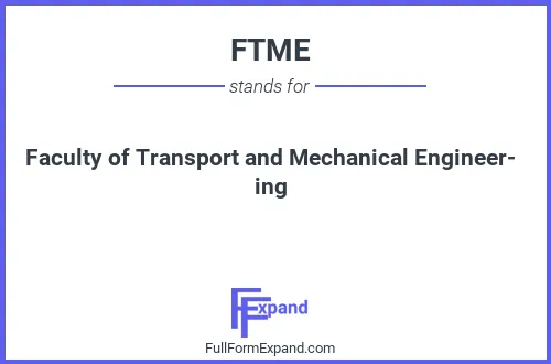 Full form of FTME