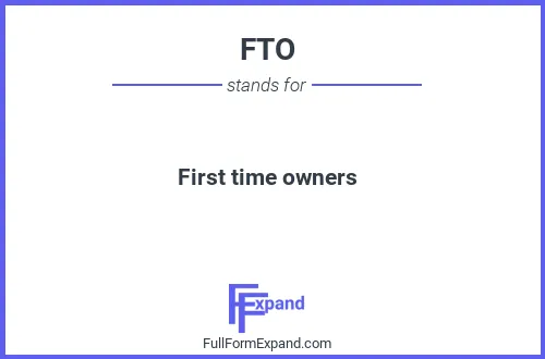 Full form of FTO