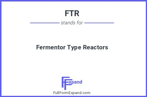Full form of FTR