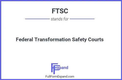 Full form of FTSC