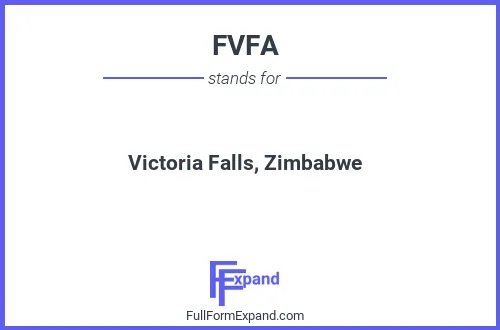 Full form of FVFA