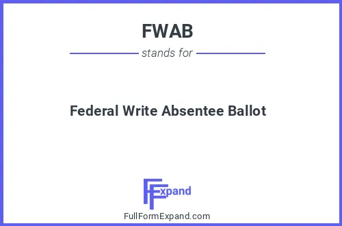 Full form of FWAB