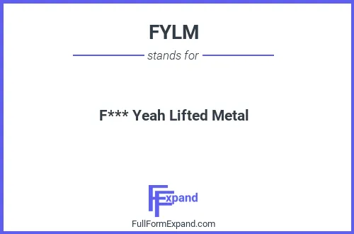 Full form of FYLM