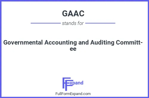 Full form of GAAC