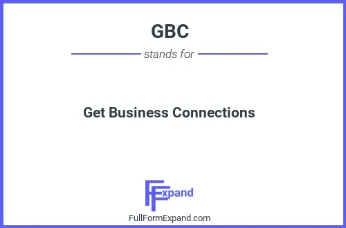 Full form of GBC