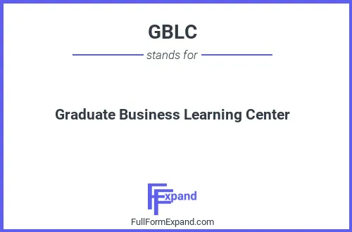 Full form of GBLC