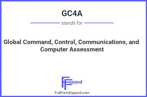 Full form of GC4A