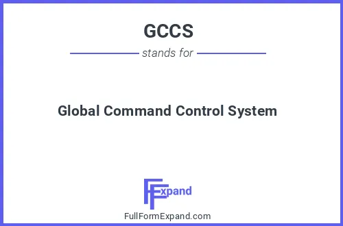 Full form of GCCS