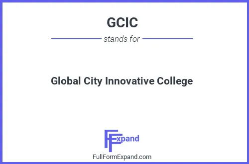 Full form of GCIC