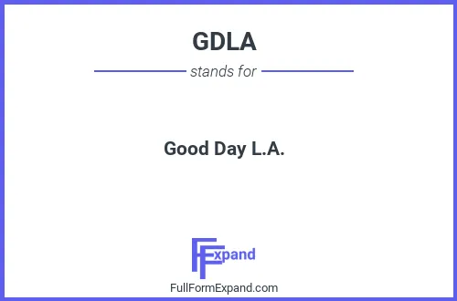 Full form of GDLA