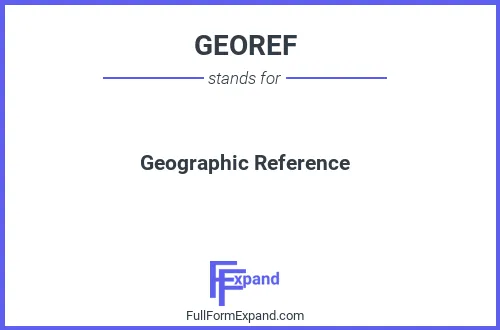 Full form of GEOREF