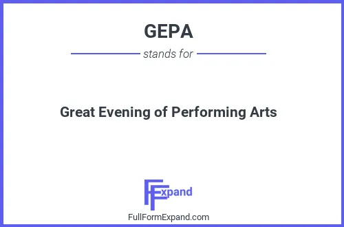 Full form of GEPA