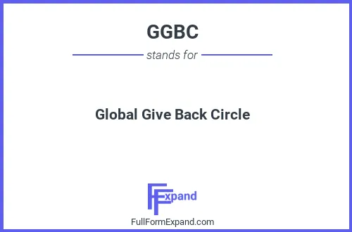 Full form of GGBC