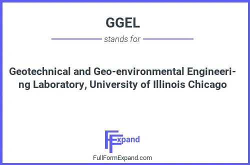Full form of GGEL