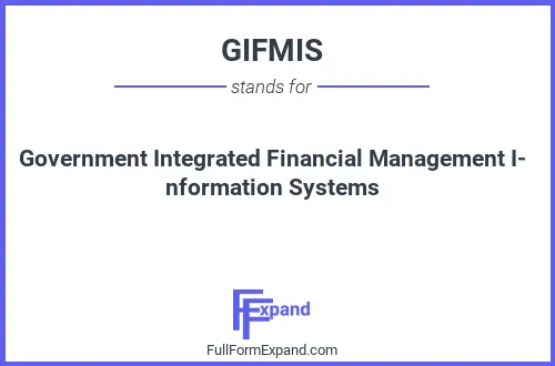Full form of GIFMIS