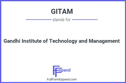 Full form of GITAM