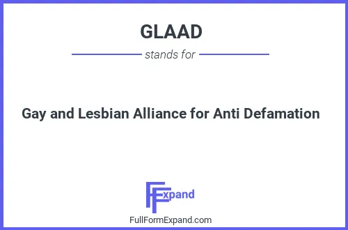 Full form of GLAAD