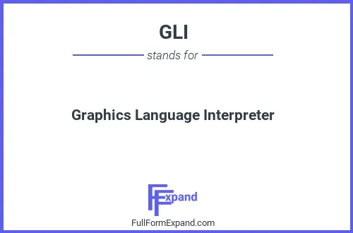 Full form of GLI