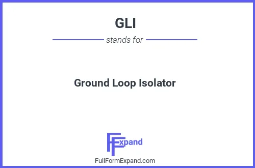 Full form of GLI