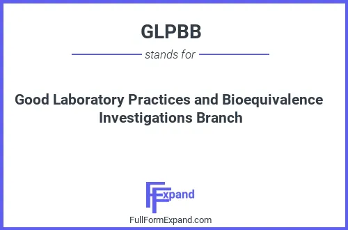 Full form of GLPBB