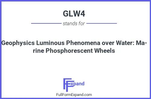 Full form of GLW4