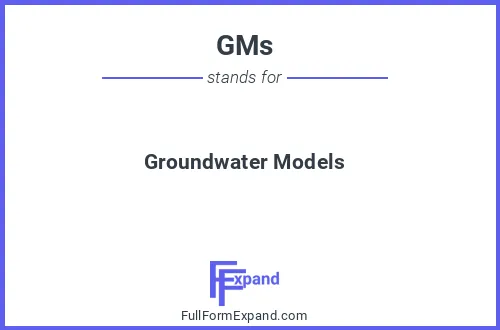 Full form of GMs