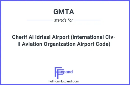 Full form of GMTA