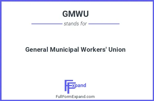 Full form of GMWU